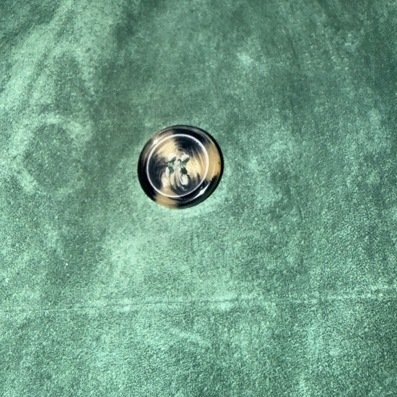 IMAN Suede Leather Belted Trench Coat – Dark Green, Size XL (Fits Like L) - Picture 8 of 12